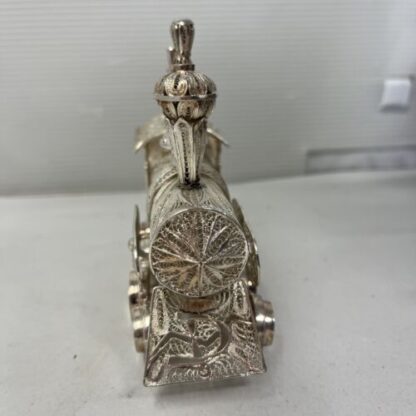 Antique Train Silver Filigrana Treno Antico Argento - immagine 5