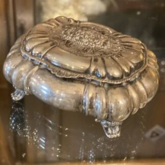 silver Box antique jewellery scatola in argento