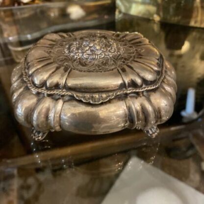 silver Box antique jewellery scatola in argento - immagine 2