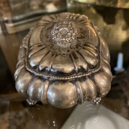 silver Box antique jewellery scatola in argento - immagine 3