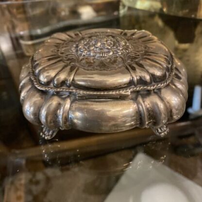silver Box antique jewellery scatola in argento - immagine 4
