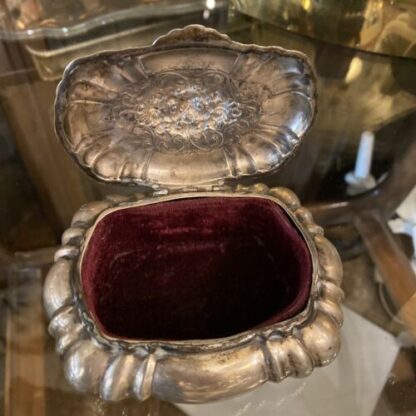 silver Box antique jewellery scatola in argento - immagine 6