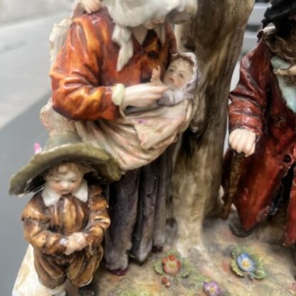 Family Ceramic Capodimonte. Italy - immagine 3