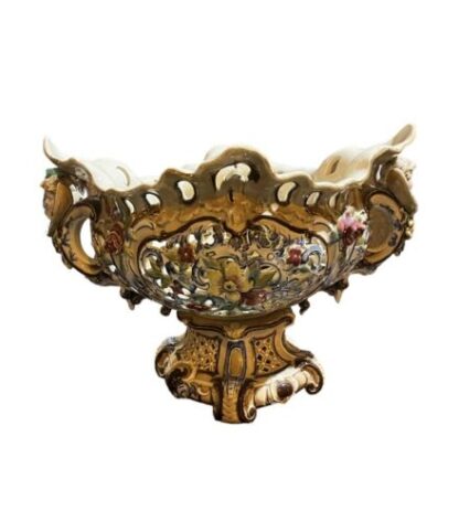 Big cachepot  Ceramic Centerpiece 1930 Italy