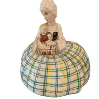 ceramica Damina AMBA  epigono Lenci CERMIC WOMEN MADAME ITALY