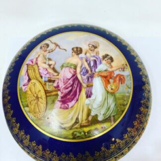 Box Limoges France Porcelain scatola in porcellana Francia