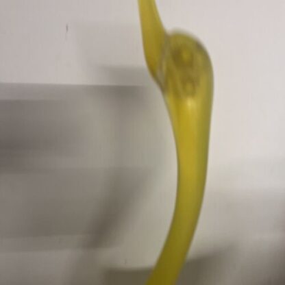 CIGNO VETRO SCAVO YELLOW SWAN MURANO  GLASS CENEDESE VENEZIA - immagine 4