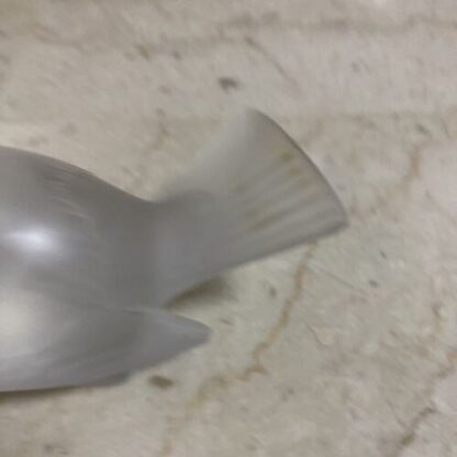 Lalique Oiseau Glass French Lalique Little Bird  Quaglia Uccellino Vetro Francia - immagine 7