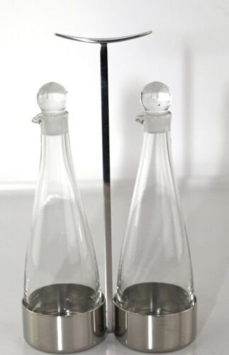 Decanter per aceto e olio di Marianne Denzel per Berndorf, anni '60