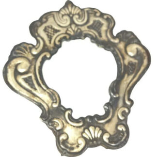 Cornice in argento antique frame silver