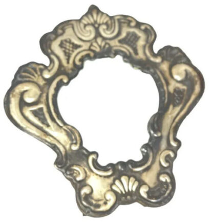 Cornice in argento antique frame silver