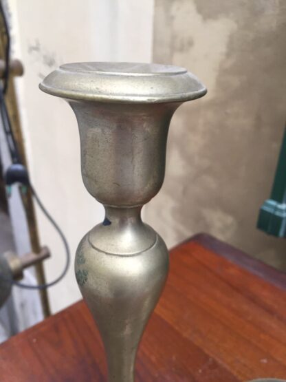 CANDELABRO IN OTTONE DEL 1930 BRASS CANDELBRA 1930 ITALY - immagine 2