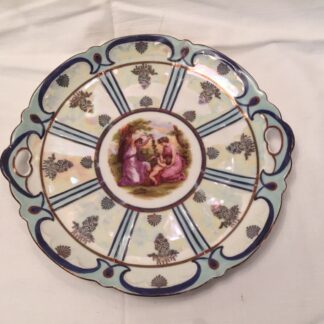 SET DOLCE PORCELLANA'900 AUSTRIA PLATE  DISH DESSERT