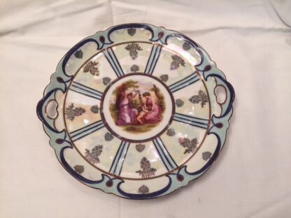 SET DOLCE PORCELLANA'900 AUSTRIA PLATE  DISH DESSERT