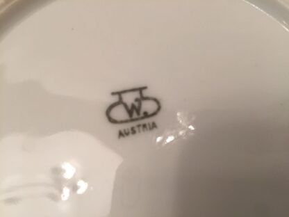 SET DOLCE PORCELLANA'900 AUSTRIA PLATE  DISH DESSERT - immagine 12