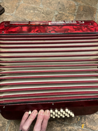Fisarmonica Settimio Soprani 32 bassi Music Strumenti Musicali - immagine 10