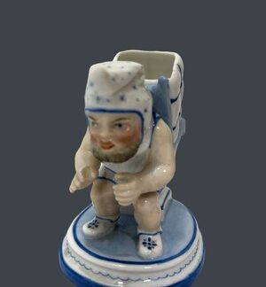 Portastuzzicadenti In Porcellana Tedesca Germany toothpick holder
