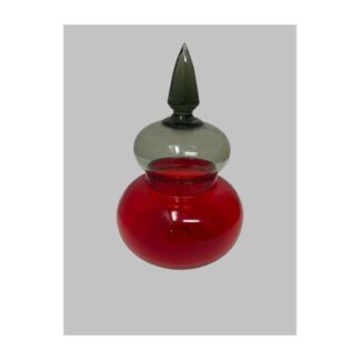 Paolo Venini Bottiglia Firmata Murano Glass Bottle Paolo Venini Murano Italy