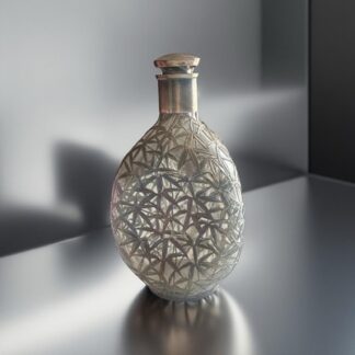 Decanter Silver Midcentury Italy  Bottiglia Argento  Silver carafe