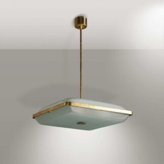 Lampadario Fontana Arte Max Ingrand Celing Lamp 1950